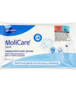 MoliCare skin Vochtige washand pak à 8 stuks