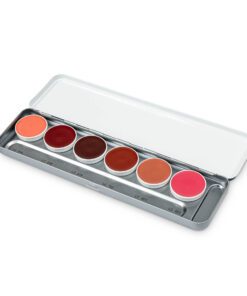 Kryolan lippen palet met 6 kleuren