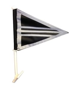 De officiële rouwstoetvlag